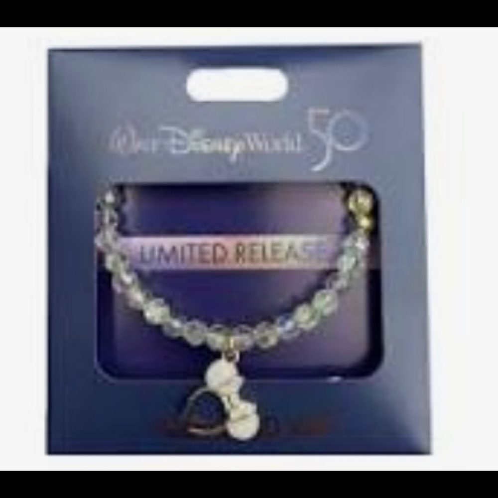 Walt Disney World 50th Anniversary Cinderella Castle Bracelet by Alex and Ani